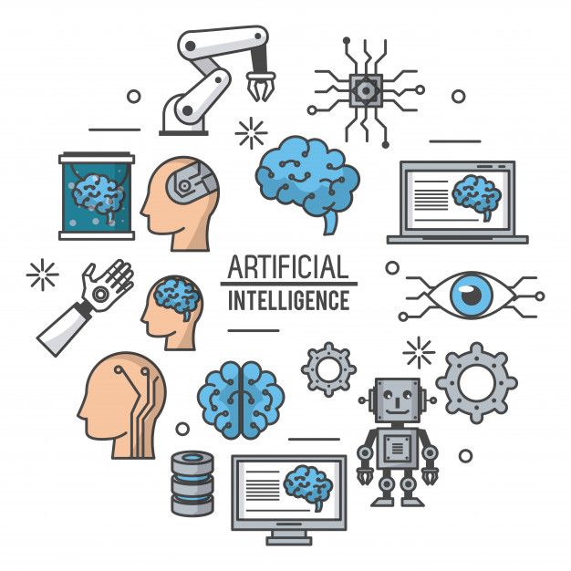 Illustration-De-La-Technologie-De-Lintelligence-Artificielle-_-Vecteur-Premium